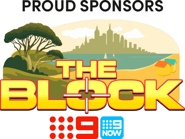Proud sponsors of The Block