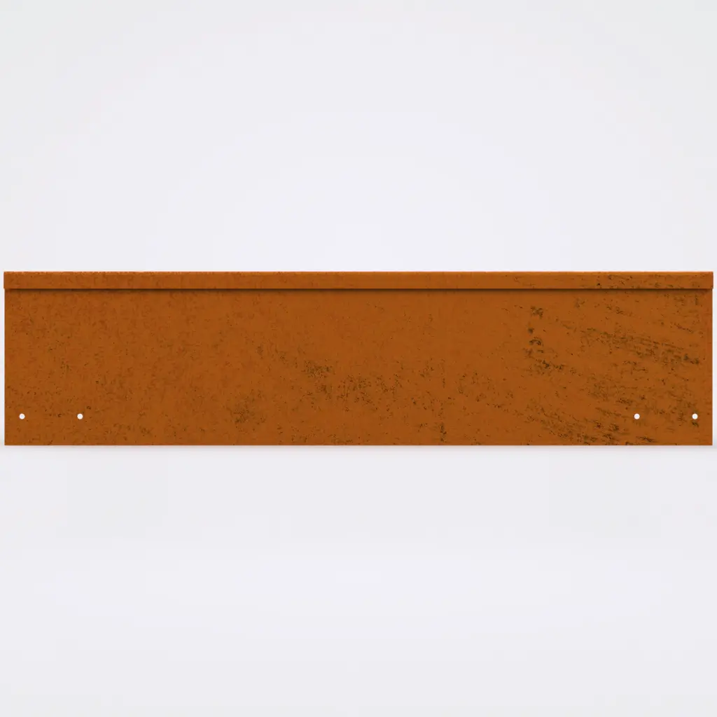 FormBoss 1.6mm x 150mm x 2440mm Redcor - rounded top edge 5.5mm (including Connector and 4 Screws)