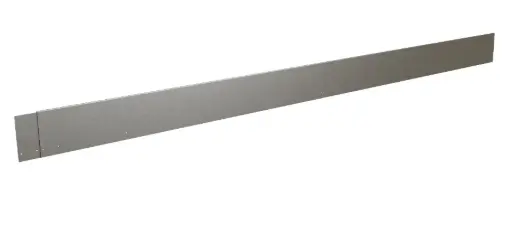 FormBoss 2.0mm x 75mm x 2440mm Gal - rounded top edge 6.5mm (including Connector and 4 Screws)