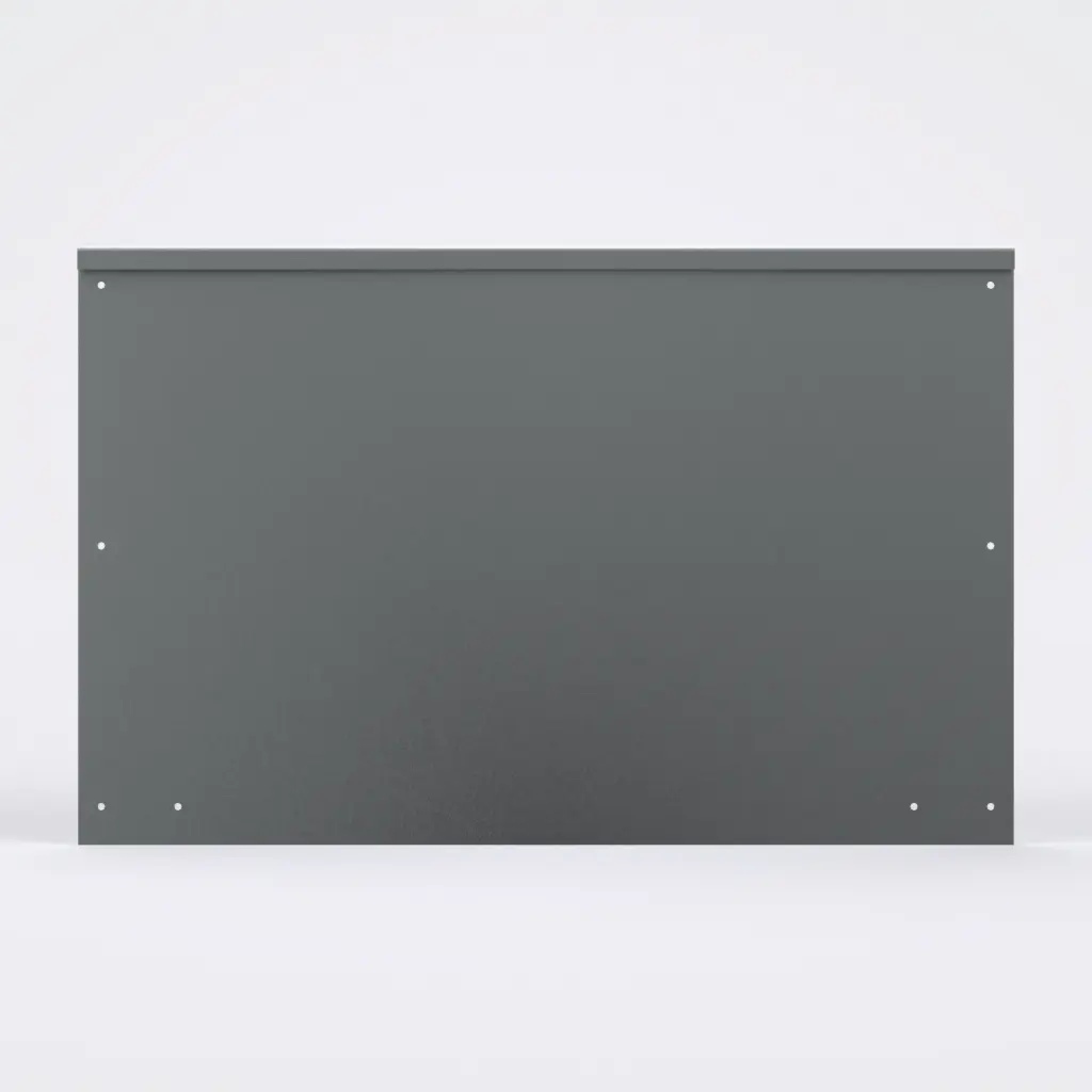 FormBoss 2.0mm x 390mm x 2440mm SuperDyma - rounded top edge 6.5mm (including Connector, 4 Screws & 4 Rivets)