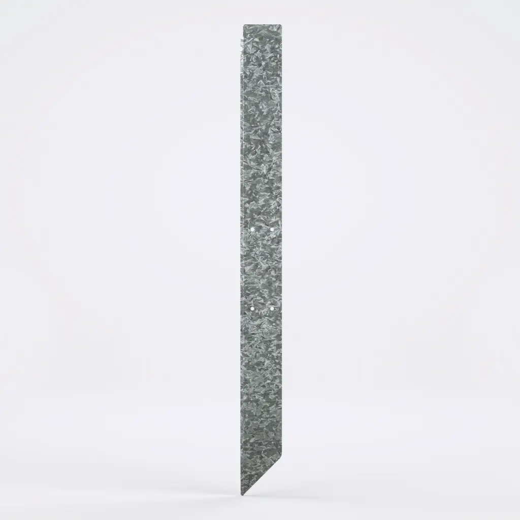 FormBoss Angled Stake Gal 3.0mm x 600mm (including 2 Screws & 1 Rivet)
