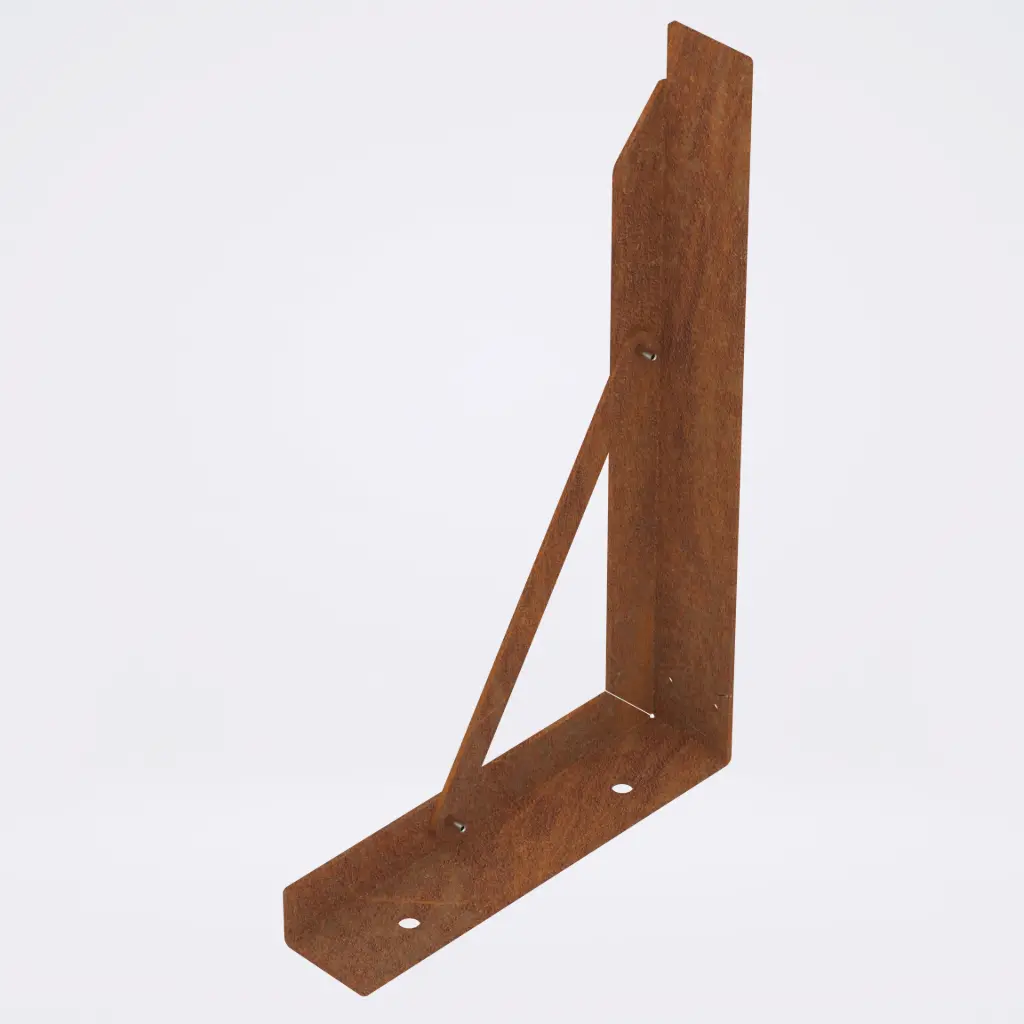 Angled Bracket Redcor 3.0mm 295mm H x 50mm W     