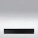 FormBoss 1.6mm x 100mm x 2440mm - Powder Coated Black  (inc. Connector and 4 Screws) 