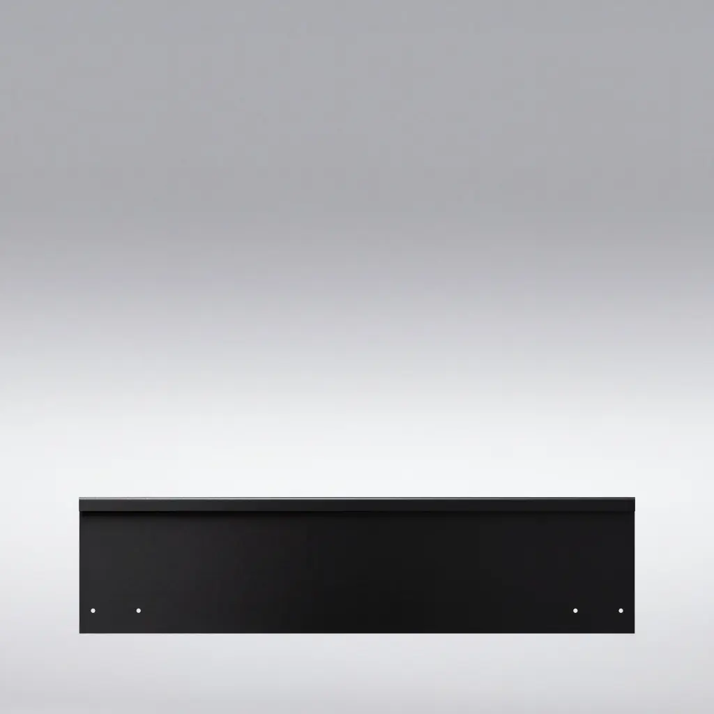 FormBoss 1.6mm x 150mm x 2440mm - Powder Coated Black (inc. Connector and 4 Screws) 