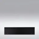 FormBoss 1.6mm x 150mm x 2440mm - Powder Coated Black (inc. Connector and 4 Screws) 