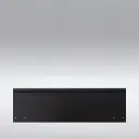 FormBoss 1.6mm x 185mm x 2440mm - Powder Coated Black  (inc. Connector and 4 Screws) 