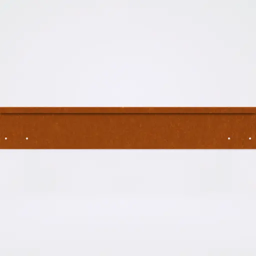 [FBRC20100] FormBoss 2.0mm x 100mm x 2440mm Redcor - rounded top edge 6.5mm (including Connector and 4 Screws)