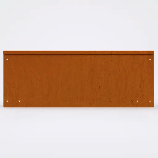 [FBRC20230] FormBoss 2.0mm x 230mm x 2440mm Redcor - rounded top edge 6.5mm (including Connector, 4 Screws & 2 Rivets)