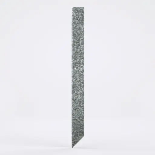 [FBASG30600] FormBoss Angled Stake Gal 3.0mm x 600mm (including 2 Screws & 1 Rivet)