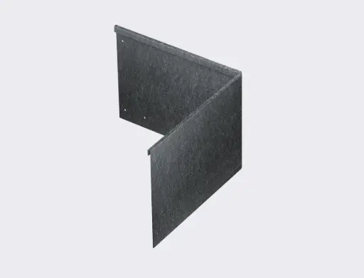 Corner piece 290mm GALVABOND® Lip Inside