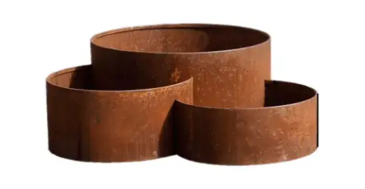 [FB3TP390] 3 Tiered planter 390mm x 777mm, with 290mm and 230mm arcs