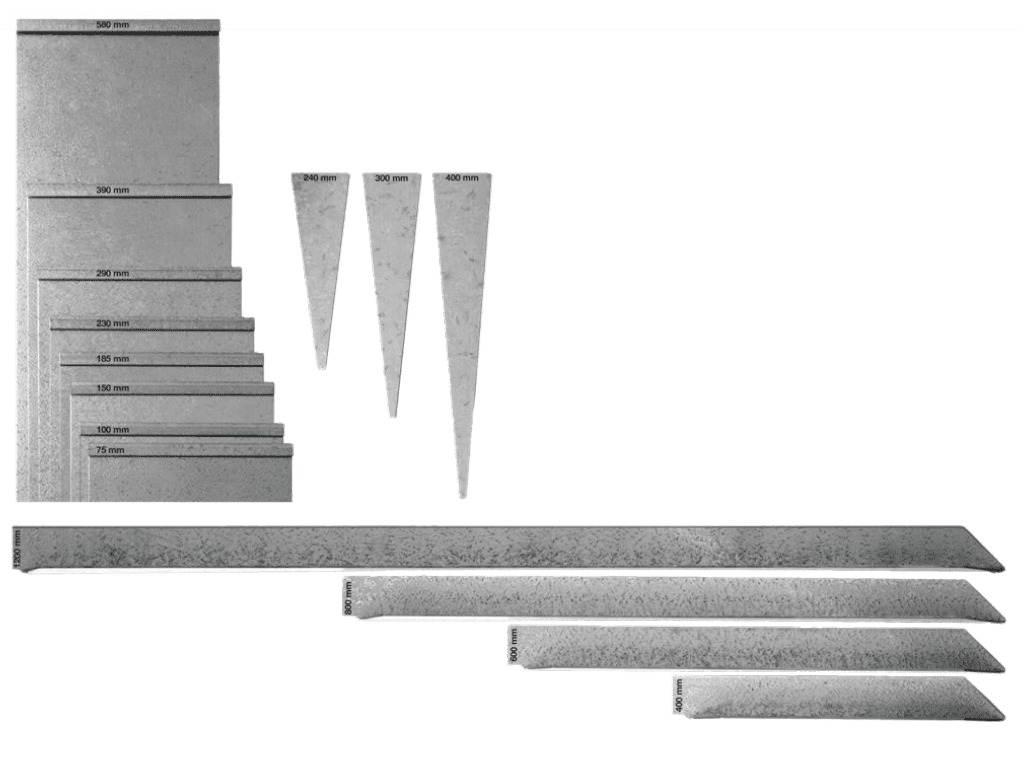 Tapered and Angled Stakes